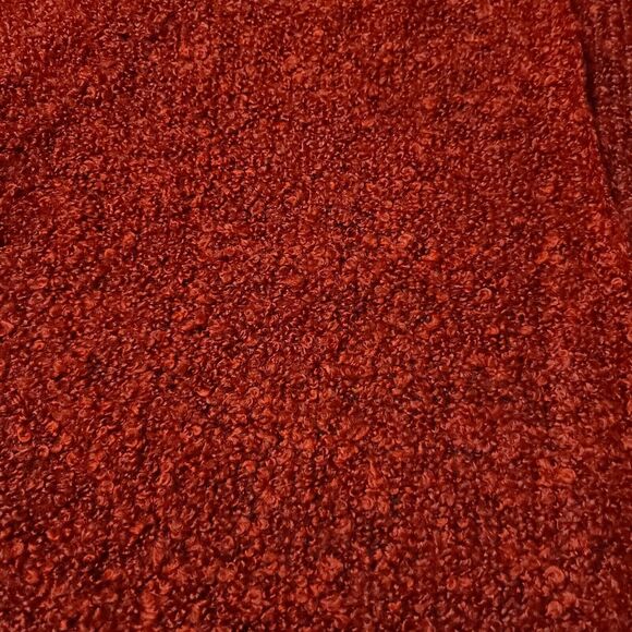 Kim Rogers Womens Sweater Red Size Large Acrylic Blend Long Sleeve Open - Picture 11 of 12